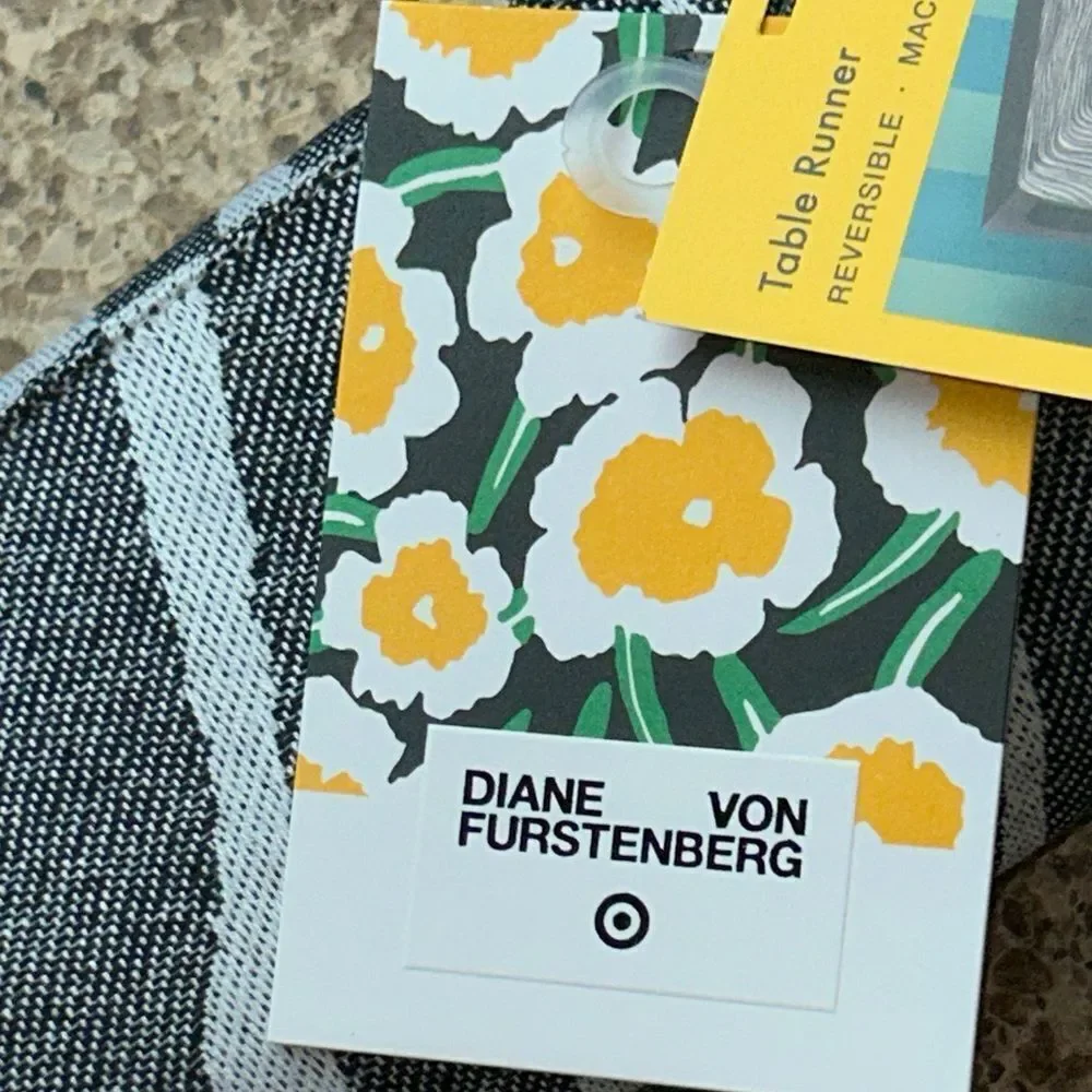 DVF 4 Target 🎯 Zebra 🦓 Stripe Table Runner Get Wild!